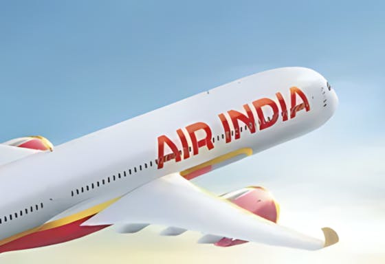 Air India offer background image