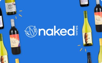 Naked Wines Gift Card offer background image