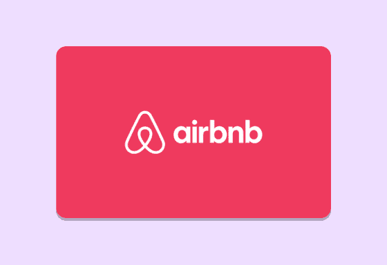 Airbnb Gift Card offer background image
