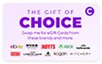 Choice Gift Card Choice Gift Card
