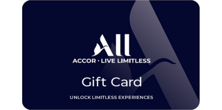 Accor Hotels Gift Card offer background image