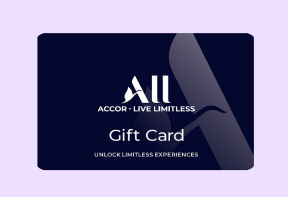 Accor Hotels Gift Card offer background image