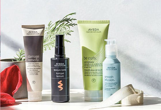 Aveda offer background image