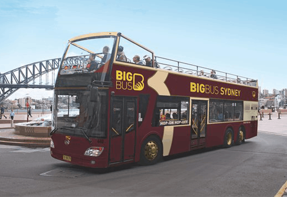 Big Bus Tours offer background image