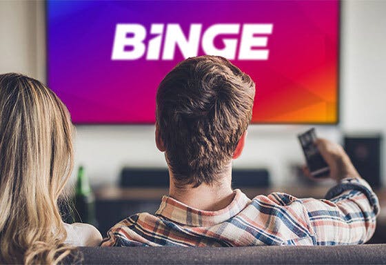 Binge offer background image