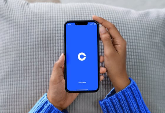 Coinbase offer background image