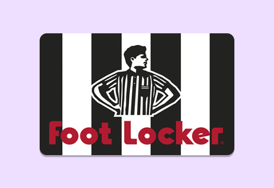 Foot Locker Gift Card offer background image