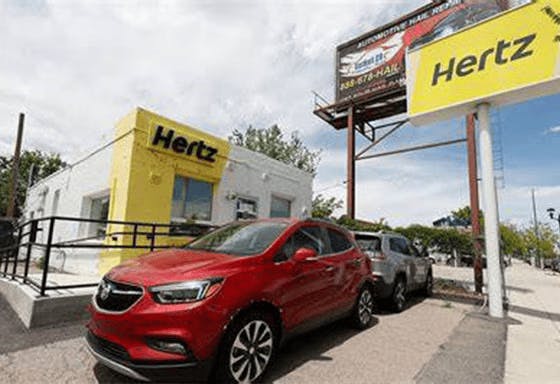 Hertz offer background image