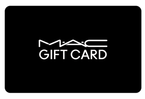 MAC Cosmetics Gift Card offer background image