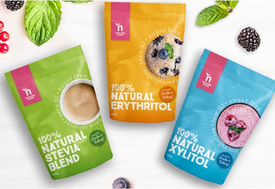 Naturally Sweet Products offer background image
