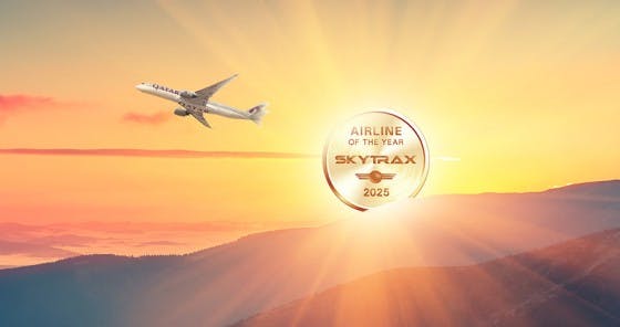 Qatar Airways offer background image