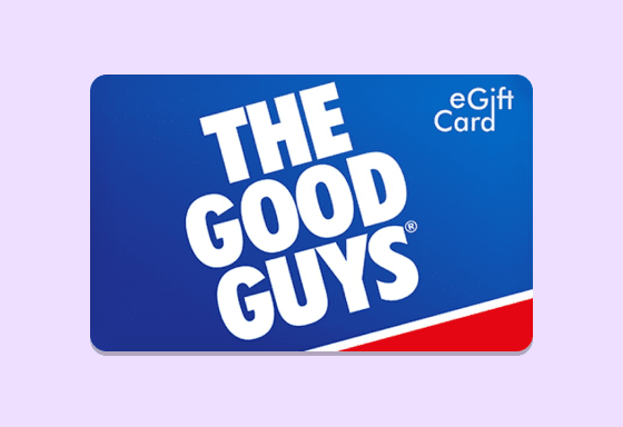 The Good Guys Gift Card offer background image