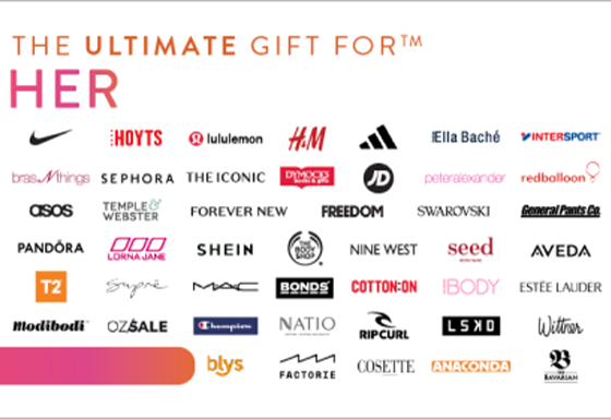 Ultimate Her Gift Card offer background image