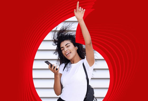 Vodafone offer background image
