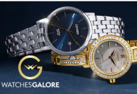 Watches Galore offer background image