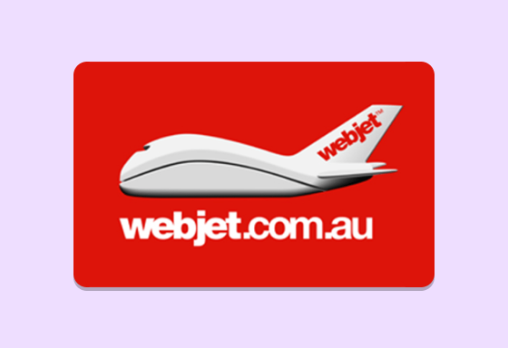 Webjet Gift Card offer background image