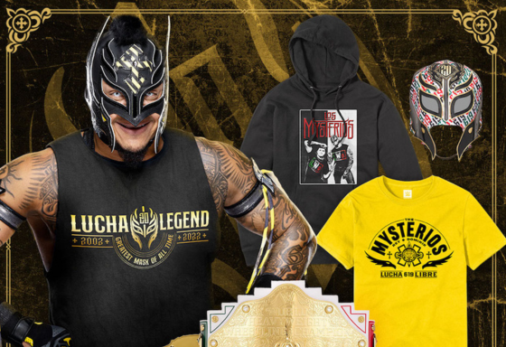 WWE Shop offer background image