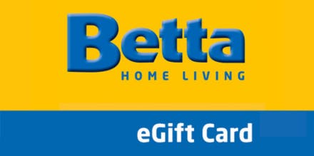 Betta Home Living Gift Card offer background image