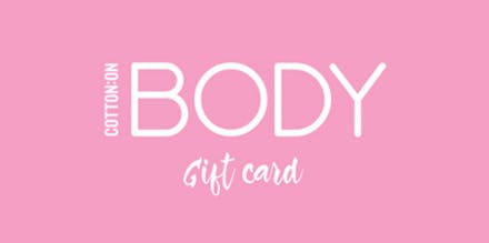 Cotton On Body Gift Card offer background image