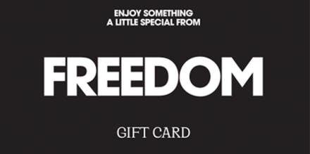 Freedom Gift Card offer background image