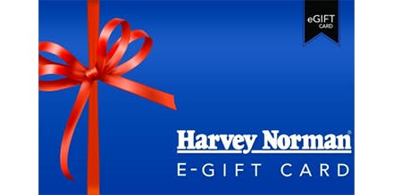 Harvey Norman Gift Card offer background image