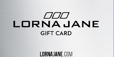 Lorna Jane Gift Card offer background image