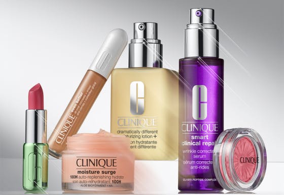 Clinique offer background image