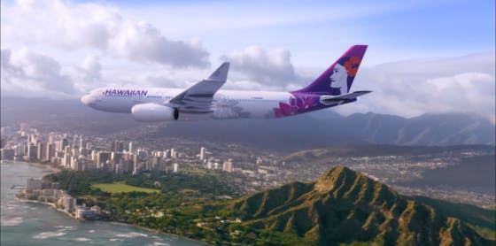 Hawaiian Airlines offer background image