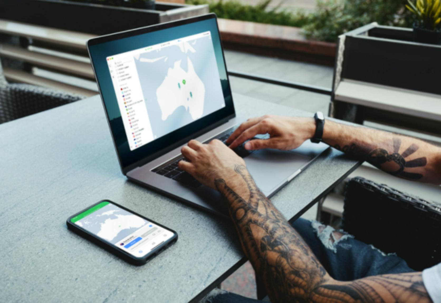 NordVPN offer background image
