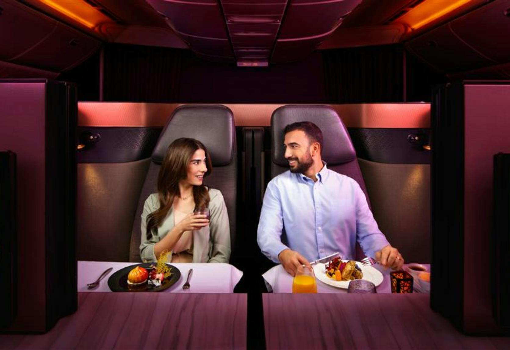 Qatar Airways offer background image
