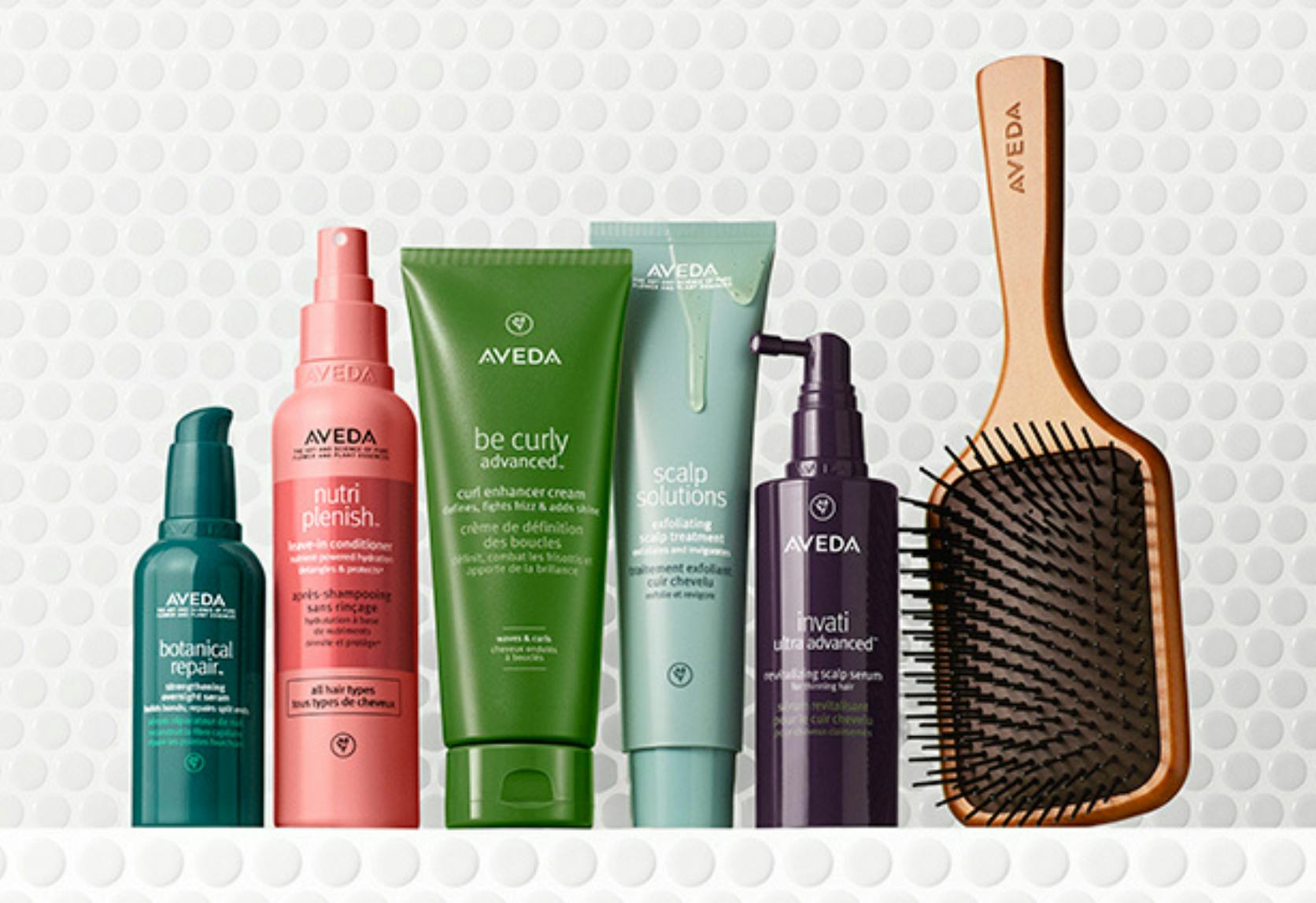 Aveda offer background image