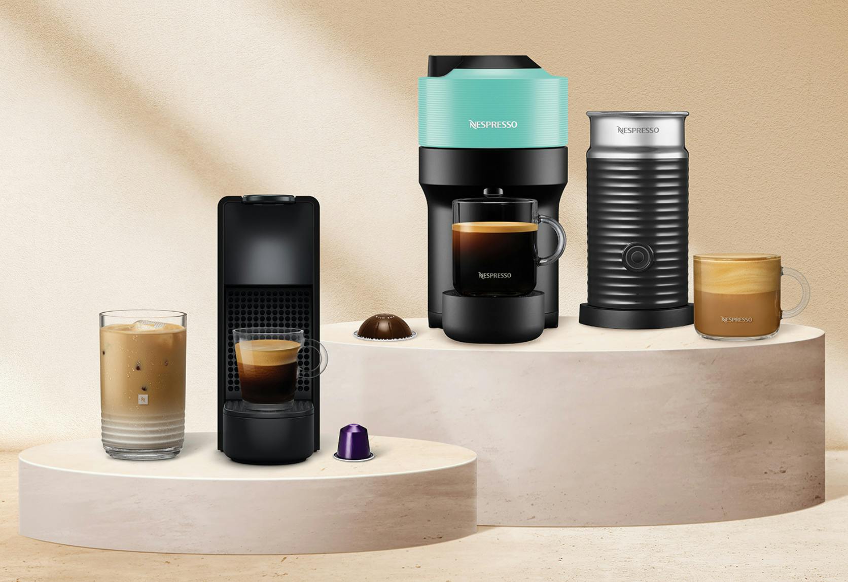 Nespresso offer background image