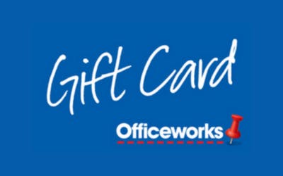 Officeworks Gift Card offer background image