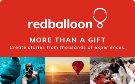 RedBalloon Gift Card offer background image