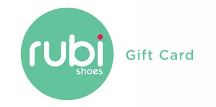 Rubi Shoes Gift Card offer background image