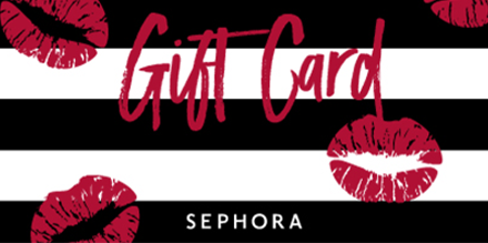 Sephora Gift Card offer background image