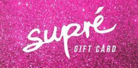 Supre Gift Card offer background image