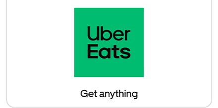 Uber Eats Gift Card offer background image