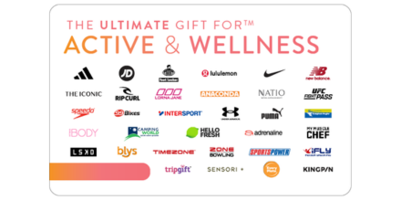 Ultimate Active Gift Card offer background image