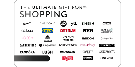 Ultimate Shopping Gift Card offer background image
